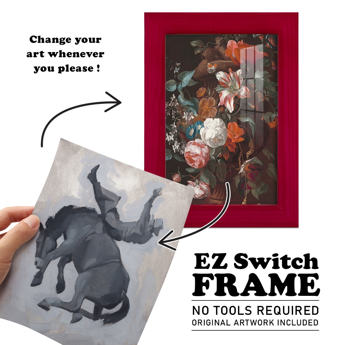 Getting Pitched II - Framed Print w/glass - Cherry Red