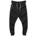 thumbnail image 5 of FEDTOSING Men's Gym Sweatpants Drawstring Black Running Joggers Trackpants with Zipper Pockets, 5 of 6