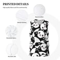 thumbnail image 3 of Sikiie Seamless Pattern Cute Panda Basketball Jersey Reversible Men's Mesh Athletic Sports Shirts Training Practice S-4XLMedium, 3 of 6