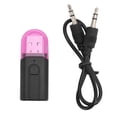 thumbnail image 2 of Adaptador USB Para Automóvil, Manos Libres, Adaptador Receptor De Música Inalámbrico, Emparejamiento Automático, Plug And Play, Conector Auxiliar De 3,5 Mm,, 2 of 7
