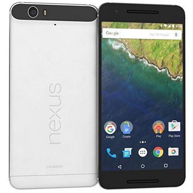 Google Nexus 6P, 64 Gb, Plateado, 100% Auténtico Huawei Google Nexus 6P / Smartphone / Reacondicionado