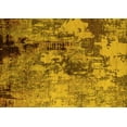 thumbnail image 1 of Ahgly Company Machine Washable Indoor Rectangle Oriental Yellow Industrial Area Rugs, 2' x 3', 1 of 4
