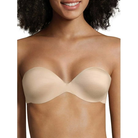 

Maidenform Custom Lift Strapless Underwire Bra Latte 34A Women s