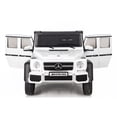 thumbnail image 4 of Licensed Mercedes-Benz AMG G63 6-Wheel 24V Deluxe Two-Seater Kids Ride-On Car with Remote Control, 4 of 5
