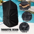 thumbnail image 6 of HOMEYA Outdoor Robotic Pool Cleaner Caddy Cover 420D Waterproof Vacuum Protector for Dolphin Polaris Hayward, 6 of 7