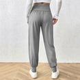 thumbnail image 4 of Lmueinov Leggings with Pockets for Women High Waisted Tummy Control Yoga Pants Elastic Wide Waistband Casual Joggers for Daily Workout Loungewear S-3XL, 4 of 7