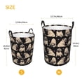 thumbnail image 4 of KLL French Bulldog Waterproof Foldable Laundry Hamper Bucket with Handles for Storage Bin,Kids Room,Home Organizer (Small ), 4 of 7