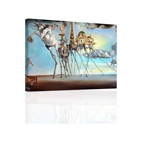 The Temptation of St. Anthony-Dali - CANVAS OR PRINT WALL ART