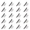 thumbnail image 1 of Phenofice 20Set Hair Extension Clips Hat Fastening for Personal Use and Professional Use Black Steel, 1 of 7