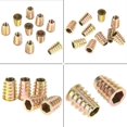 thumbnail image 4 of 10 Pcs M10 x 25mm Hex Drive Head Furniture Zinc Alloy WireNut,Type Threaded Hex Socket Screw, 4 of 5