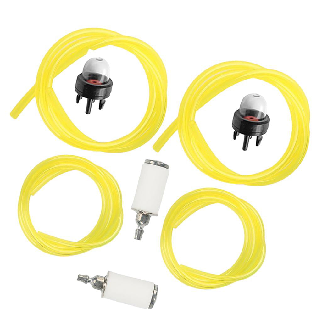 4 Sizes Tygon Fuel Filter Line Primer Bulb For Small Engine Trimmer Chainsaws 
