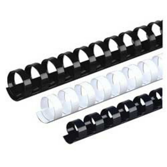 Office Depot® Brand 3/4" Binding Combs, 150-Sheet Capacity, Black, Pack Of 100