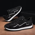thumbnail image 2 of NOKIO Men's Running Shoes Breathable S𝗅ip On Sneakers Lightweight Non-S𝗅ip Walking Shoes Wide Width Outdoor Running Shoes with Comfortable Cushion for Back to College, 2 of 9