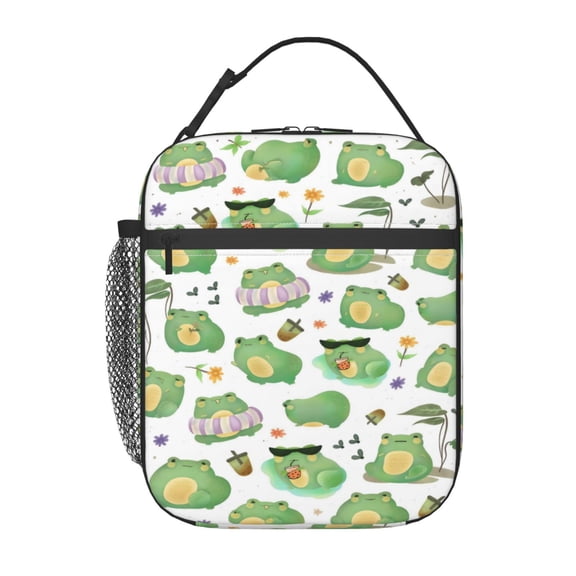 Cute Frog Lunch boxs Portable Thermal Lunch Bags