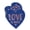 Blue, variant on Inkdotpot Silver Foil Paper Hang Tag Love Is Sweet Wedding Favor Tag 50 Pieces