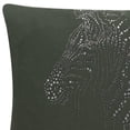 thumbnail image 3 of Safavieh Sparkling Zebra Plush Pillow, 3 of 3
