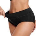 thumbnail image 5 of Lunuaoe Women's Leak-Proof Menstrual Period Panties, 3-Layer Absorbent Breathable Mesh Briefs, Reusable Protective Underwear, 5 of 6