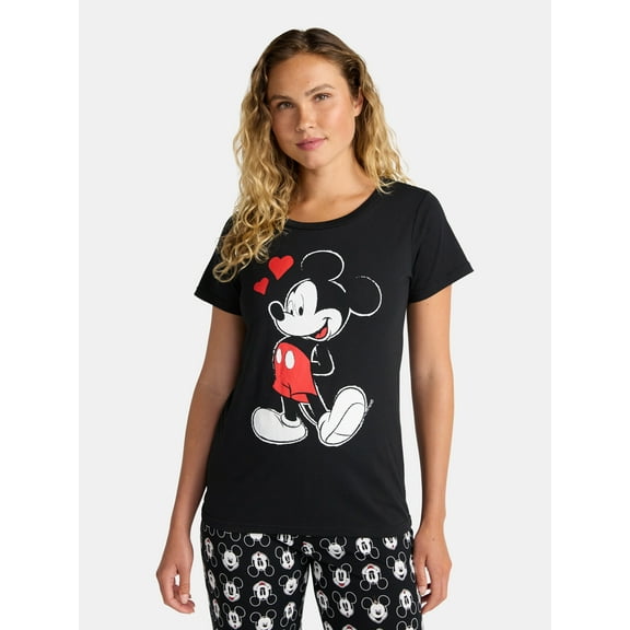 Men's Mickey Hearts T-Shirt