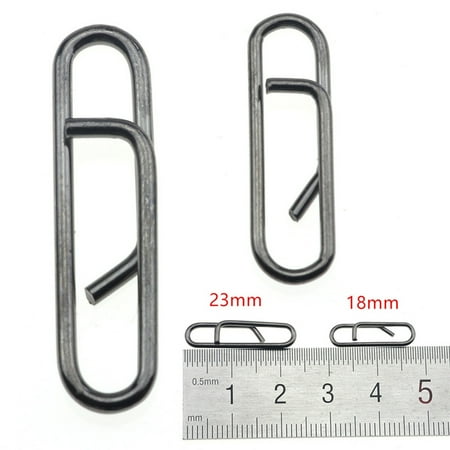 

MageCrux 50Pcs Fast Link Clip Snap Sea Boat Shore Beach Fishing Rigs Quick Change Lead