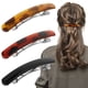 thumbnail image 1 of ATODEN Pasadores de garra de concha de tortuga para mujer, 3 clips de pelo retro sin arrugas de 3,54 pulgadas para cabello fino, corto, medio y grueso, 1 of 4