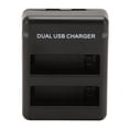 thumbnail image 2 of Cargador de batería Ormromra para cámara CHG‑USB‑AHDBT401 USB Doble Canal, 2 of 8
