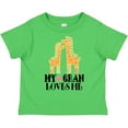 thumbnail image 3 of Inktastic My Gran Loves Me Giraffe Girls Toddler T-Shirt, 3 of 5