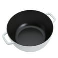 thumbnail image 3 of Staub Cast Iron Essential French Oven, Dutch Oven, 5-quart, serves 5-6, Made in France - White, 3 of 6