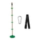 thumbnail image 3 of Cuerda de escalada con disco resistente para colgar en interiores y exteriores. cuerda verde marrón, 3 of 8