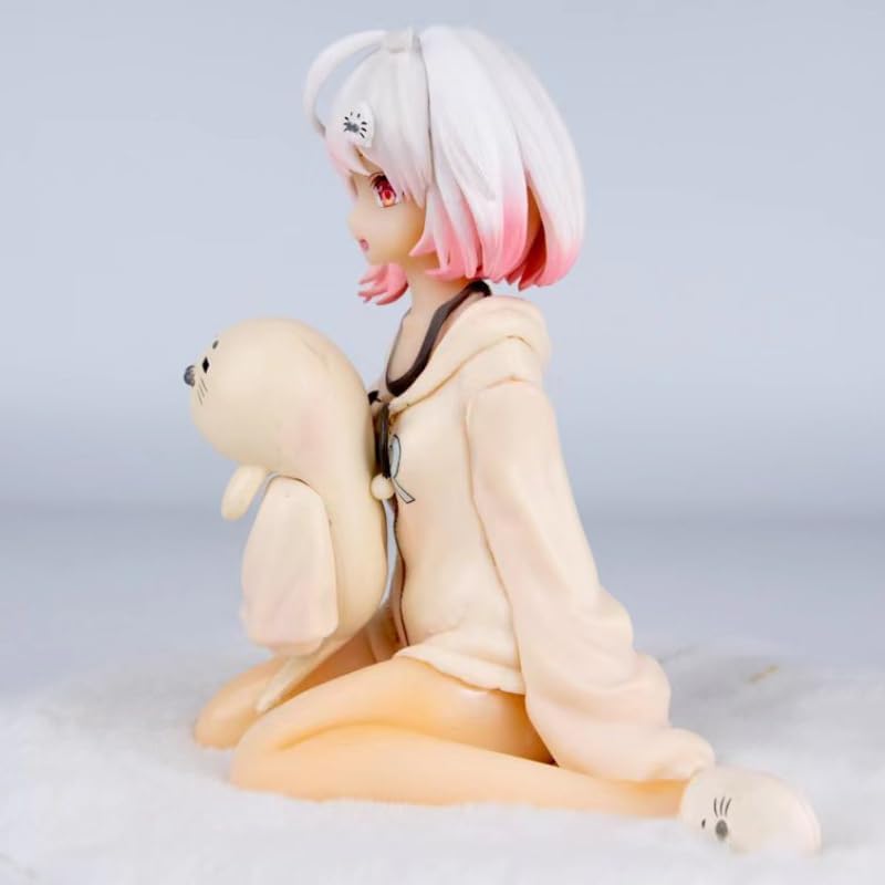 Newly Haruka Figure Sitting sleepwear Haruka Anime Figures 15cm/5.9inch PVC Characters Handicrafts Souvenirs for Anime Fans Gifts