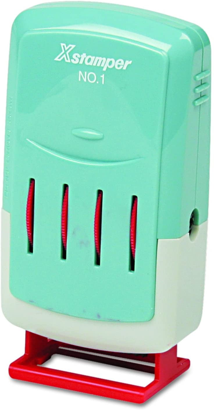 Xstamper 52111 Xstamper VersaDater PreInked Line Dater, 1" x 5/32