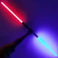 thumbnail image 3 of Lightsaber Toy Colorful Cool Luminescent Parent-child Interaction Cosplay Props Detachable LED Glowing Lightstick Children Light Toy Christmas Gift, 3 of 8