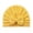Yellow, variant on SHUNSUI Toddler Knitted Turban Hat Bowknot Cotton Elastics Headwear Babies
