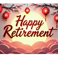 thumbnail image 4 of Teal Backdrop Banner with Orange Balloons and Golden Scrolls Happy Retirement Decoration Party Supplies Photography Props Retirement Event Decor Background, 4 of 8
