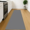 thumbnail image 2 of iOhouze Runner Rug 2x6 Non Slip Carpet Runners for Hallways Cotton Kitchen Runner Rugs with Rubber Backed Braided Indoor Floor Runners for Entryway Hallway Kitchen Bedroom, Gray, 2 of 8