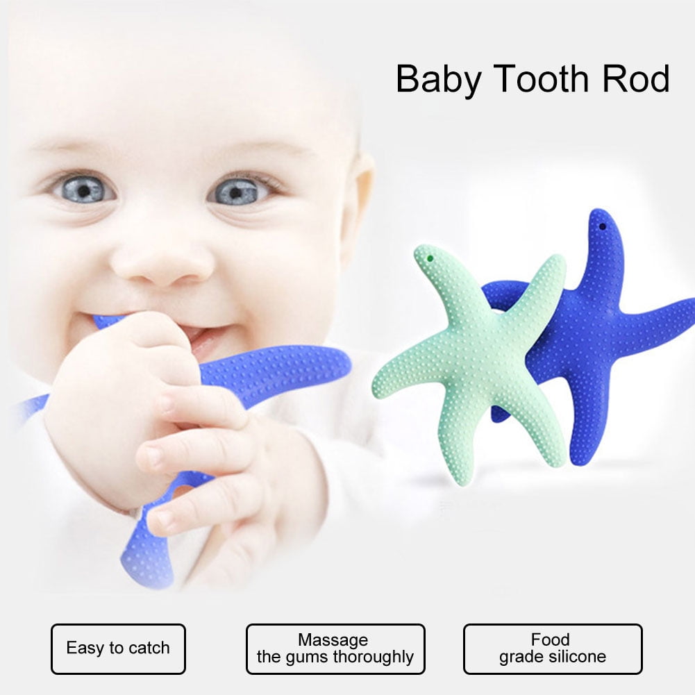 Silicone Corn Teether Baby Infant Teeth Training Ring Toddler Chew Toy 6A 
