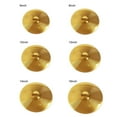 thumbnail image 4 of 6 8 10 12 14 16 Inch Drum Brass Cymbals Percussion Splash Crash Hi-Hat Cymbal, 4 of 6