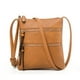 thumbnail image 1 of Bolsillo multifuncional de ocio con doble cremallera, bolsa vertical para mujeres, bolso de hombro, bolso cruzado, 1 of 5