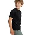 thumbnail image 2 of Kids Basic Shirts Summer Crew Neck Breathable Soft T Shirt Lightweight Short Sleeve Workout Tops for Girls Boys 3-14 Years, 2 of 5