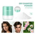 thumbnail image 1 of Poudre de Shampoing Sec Poudre Shampoing Sec Poudre Volumisante Shampoing Sec pour Femmes et Hommes Poudre pour Cheveux pour Hommes Matifiant Racines Aspect Plus Fourni Cheveux Rafraîchissants, Filet de Soins Capillaires en Polyester, 1 of 6