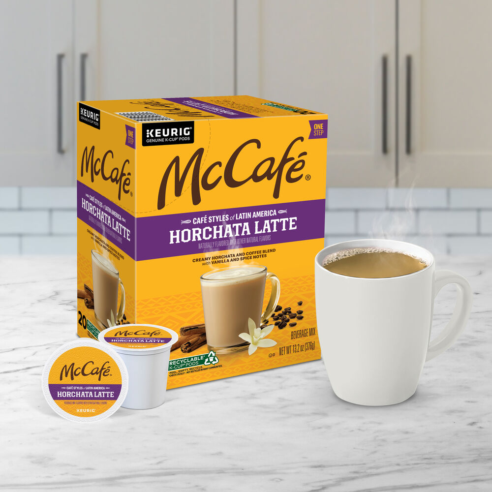 Café Styles of Latin America Horchata Latte, Coffee K-Cups, 20 Count