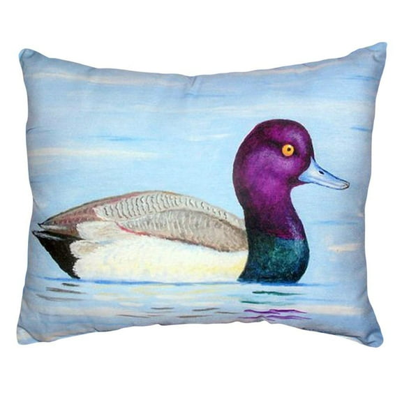 Lesser Scaup Indoor/Outdoor Lumbar Pillow