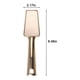 thumbnail image 3 of Xihbxyly Lima de Vidrio para Pies y Pedicura, Herramienta Alisadora de Doble Cara, Diseño Portátil, Ideal para Viajes, Abs Anticorrosivo, Talones Lisos, Uso En Seco y Húmedo, Acabado Dorado de Lujo,, 3 of 7