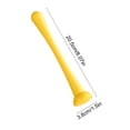 thumbnail image 3 of Honeeladyy Cocktail Muddler for Mixing Drinks, Plastic Bar Tool for Crushing Mint, Fruit, Ice, and Herbs, Lemon Smasher and Drink Mixer for Home Bar, Kitchen, Party or Bartending Use, Yellow, 3 of 6