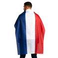 thumbnail image 3 of QASIEATN Fan Flag Cape for s National Design Shoulder Flag Shawl Lightweight Breathable Sports Celebration Wear for Women Daily Wear Casual Accessories Wraps for Women, 3 of 5