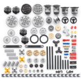 thumbnail image 1 of 116 pcs Technical Gears Axle Pin Connectors - Wheels Connectors Rack Gear Brick FK FK, 1 of 5