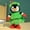 B, variant on TIELUTT LED Musical Christmas Tree Penguin Stuffed Animal What You Say Light Up Soft Toy Singing Dancing Talking Dolls for Girls for Smart Kids Small Cacti Kids Chicken Sunny the Cactus Listens and R
