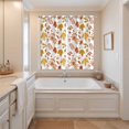 thumbnail image 3 of Curtains 63 Inch Length 2 Panels, Autumn Maple Leaves Grommets Window Treatment Curtain, Farmhouse Falling Leaf Plants Thermal Curtains Drapes for Living Room/Bathroom, 3 of 9