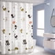 thumbnail image 1 of Waterproof shower curtain coil kitten single curtain without rod width 150*height 200 (with hanging ring), 1 of 1