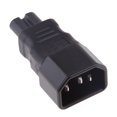 thumbnail image 4 of Adaptador de corriente Sunnimix Convertidor de Enchufe Moldeado IEC C14 a C7 cable de extensión de energía, 4 of 7