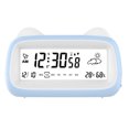 thumbnail image 1 of Advancent Reloj despertador electrónico multifuncional transparente ABS para dormitorio, organización y visualización de calendario. Electrodomésticos azul, 1 of 3